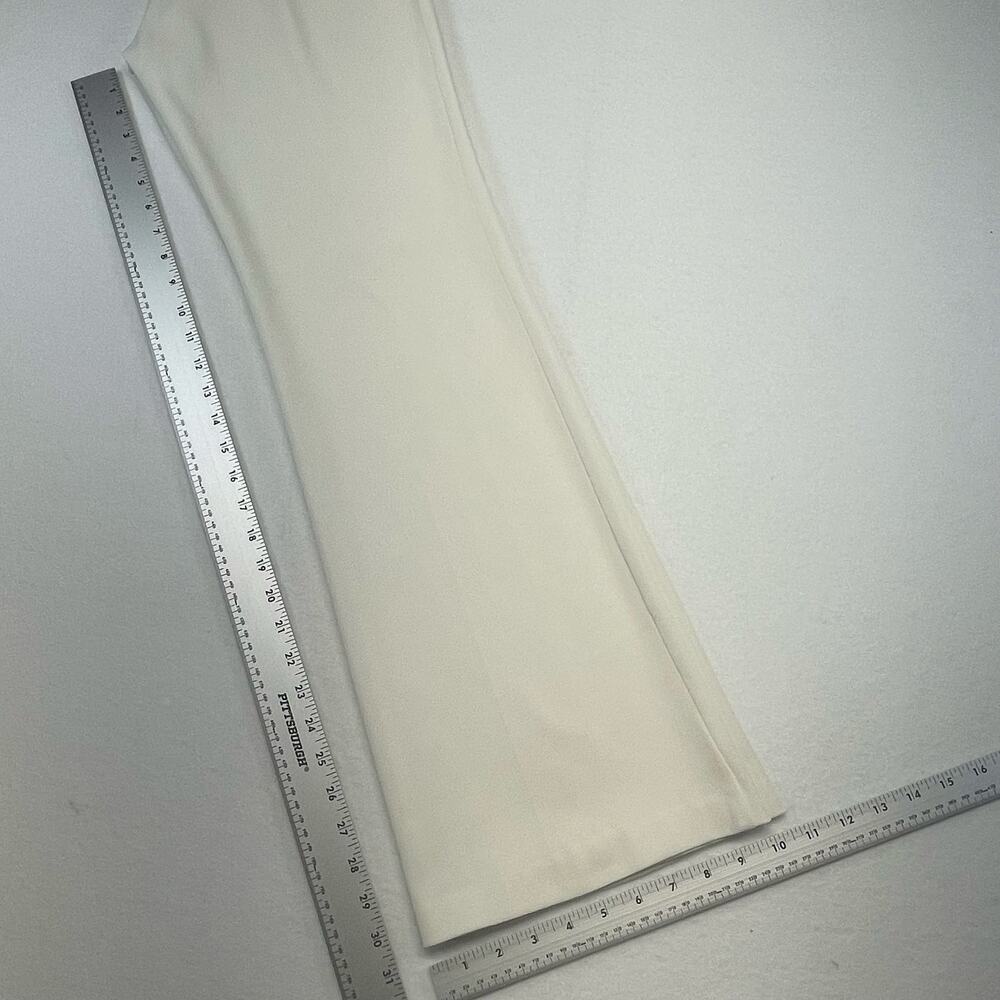 Papaya Cream Wide Leg Pants Y2K Max Wide Leg Clean Girl Chic M - Picture 10 of 10